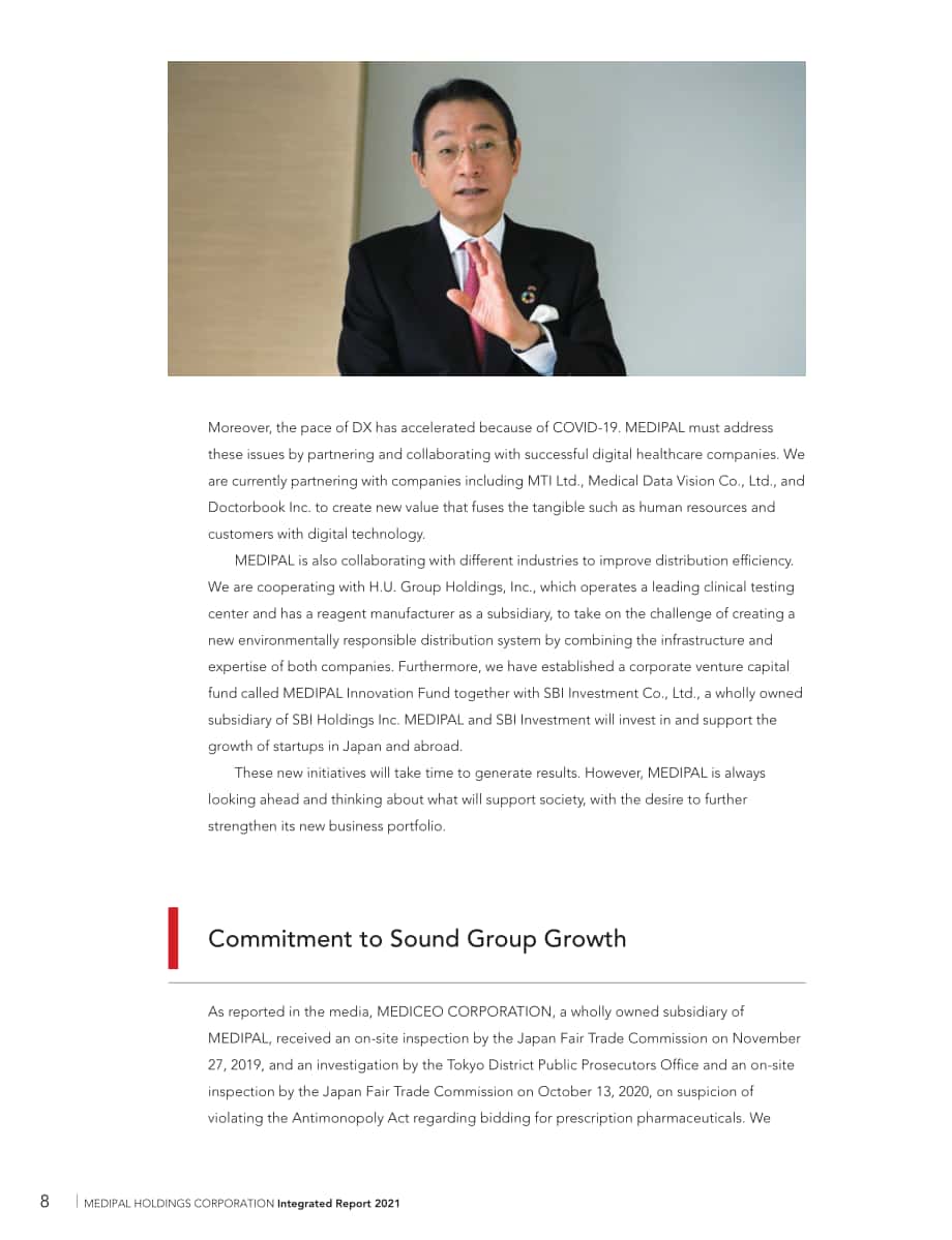 Medipal控股公司（MEDIPAL HOLDINGS）2021年年度报告（英文版）（113页）.pdf_第10页