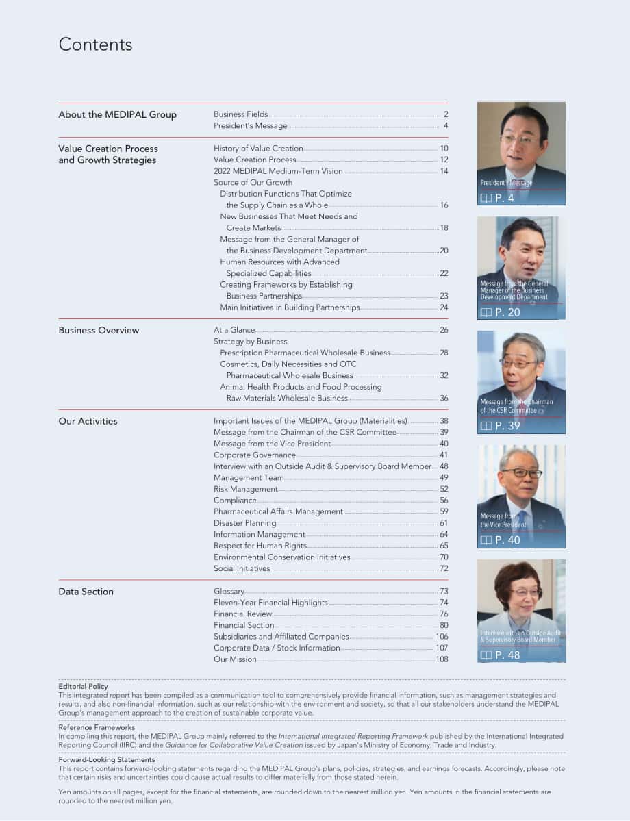 Medipal控股公司（MEDIPAL HOLDINGS）2021年年度报告（英文版）（113页）.pdf_第2页