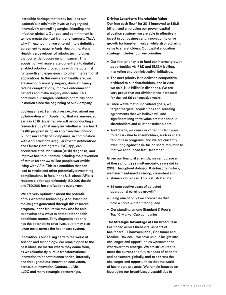 强生Johnson &ampamp Johnson（JNJ）2018年年度报告「NYSE」（英文版）（136页）.pdf_第5页