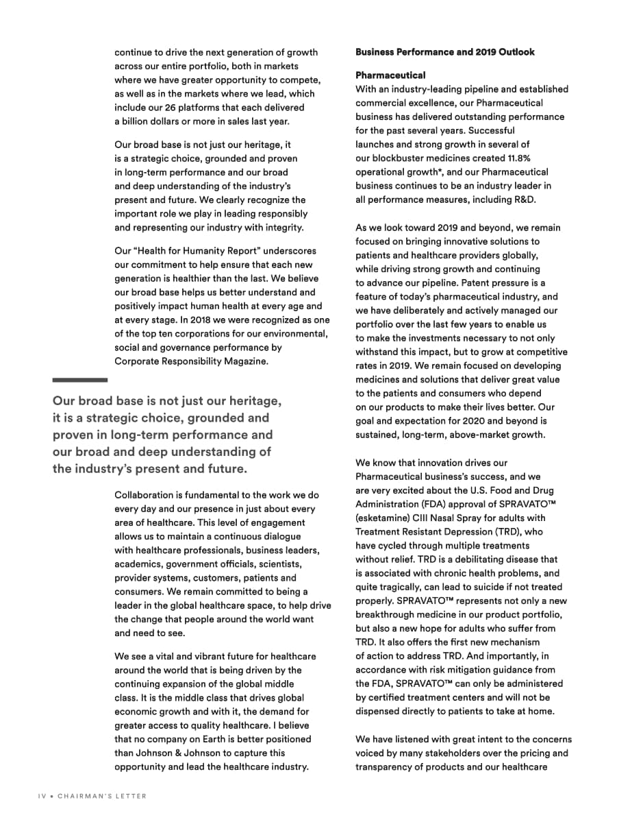 强生Johnson &ampamp Johnson（JNJ）2018年年度报告「NYSE」（英文版）（136页）.pdf_第6页