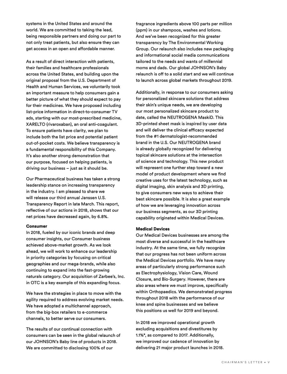 强生Johnson &ampamp Johnson（JNJ）2018年年度报告「NYSE」（英文版）（136页）.pdf_第7页