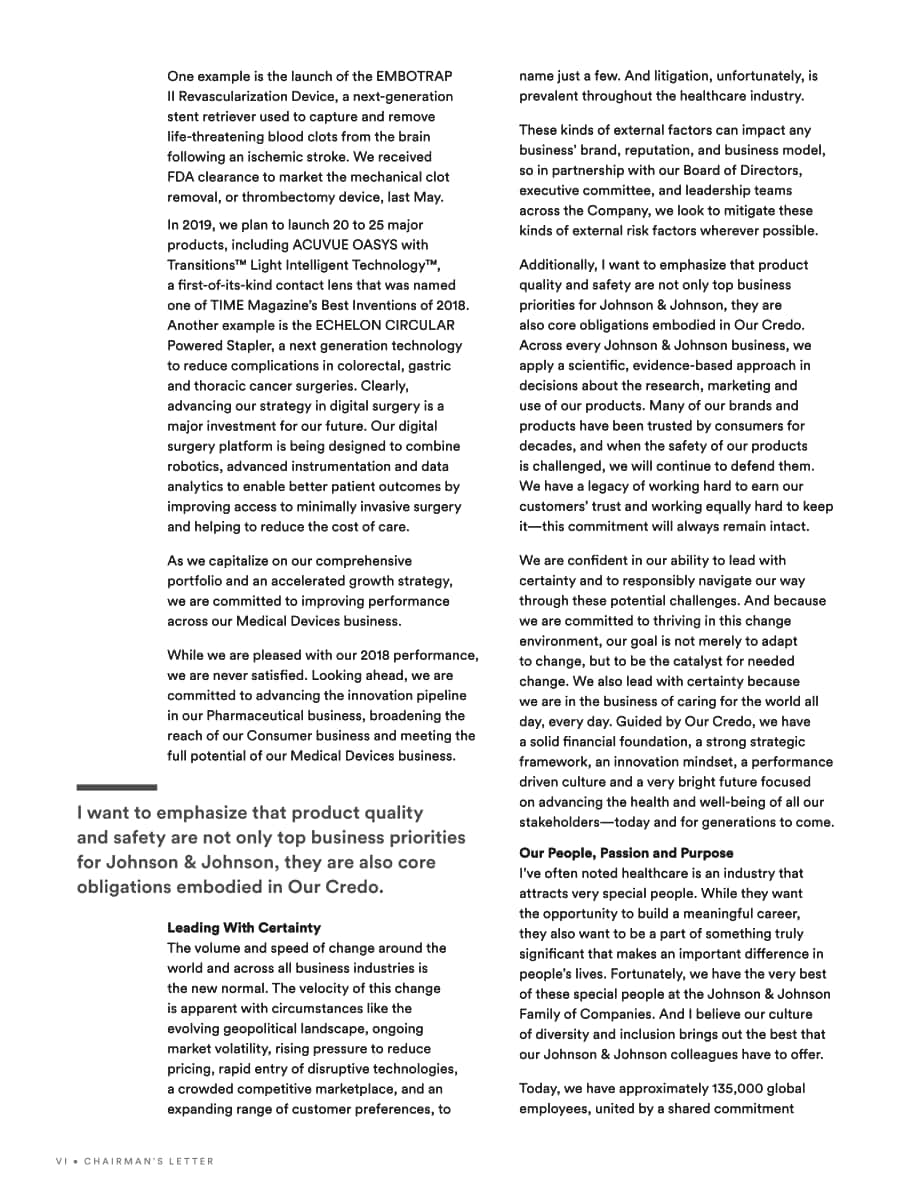 强生Johnson &ampamp Johnson（JNJ）2018年年度报告「NYSE」（英文版）（136页）.pdf_第8页