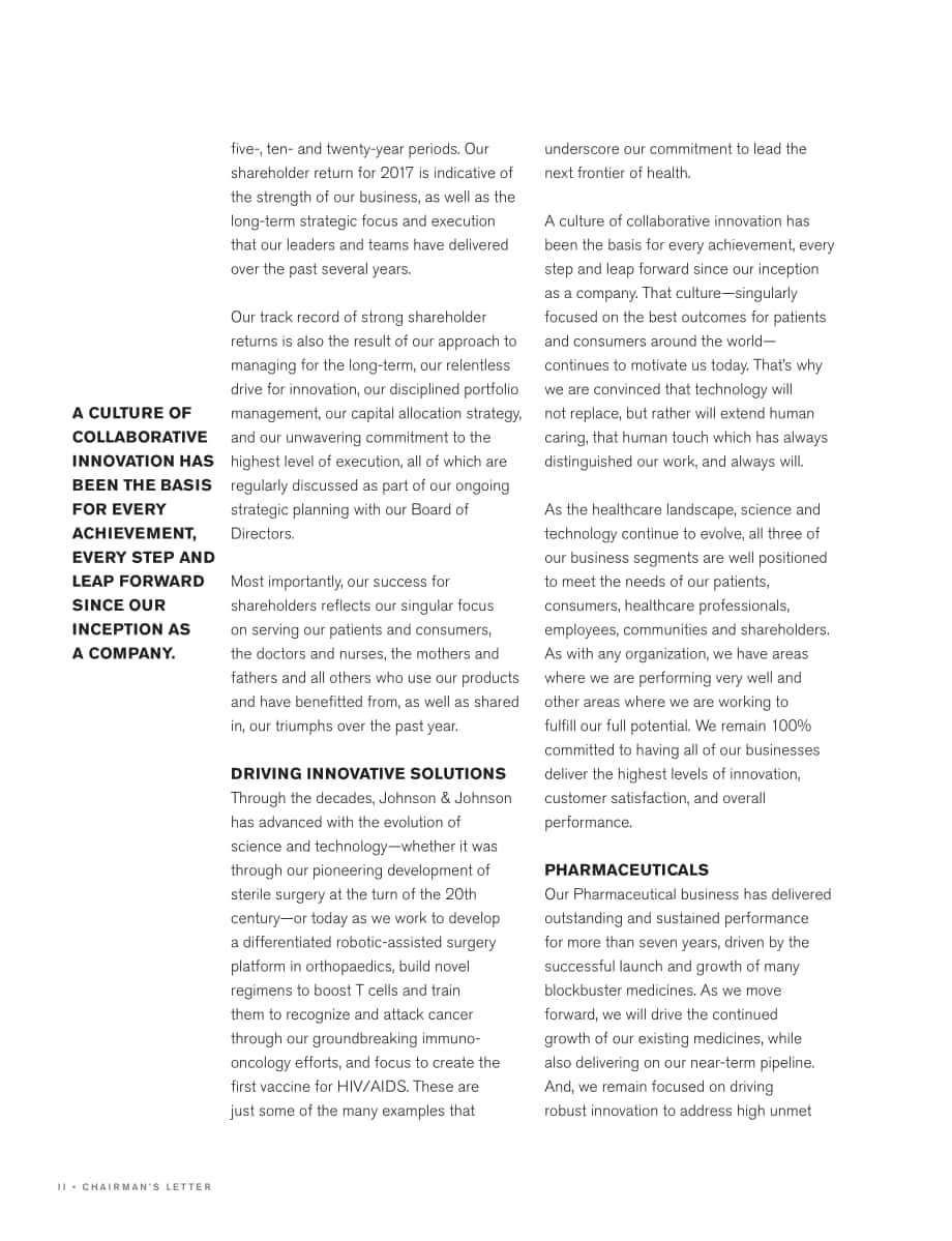 强生Johnson &ampamp Johnson（JNJ）2017年年度报告「NYSE」（英文版）（124页）.pdf_第4页