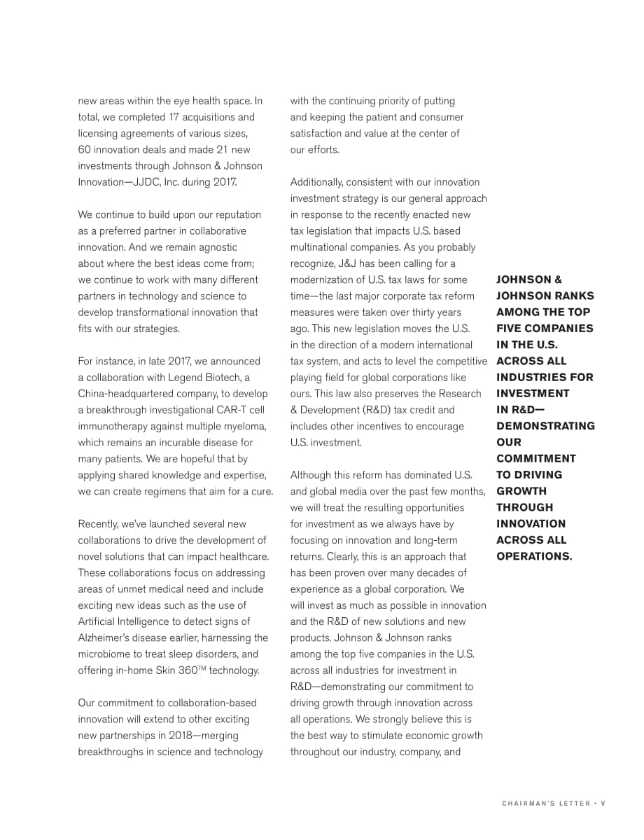 强生Johnson &ampamp Johnson（JNJ）2017年年度报告「NYSE」（英文版）（124页）.pdf_第7页