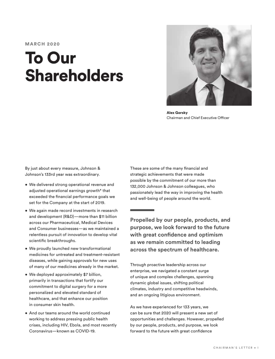 强生Johnson &ampamp Johnson（JNJ）2019年年度报告「NYSE」（英文版）（144页）.pdf_第3页