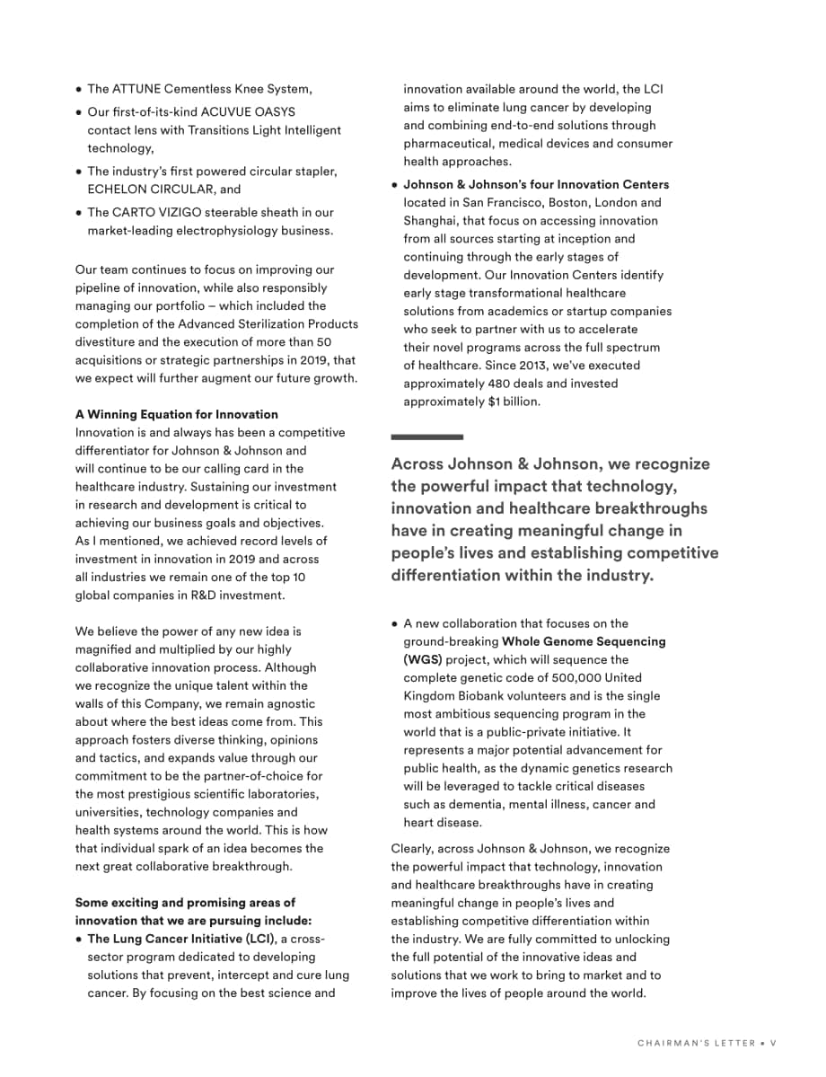 强生Johnson &ampamp Johnson（JNJ）2019年年度报告「NYSE」（英文版）（144页）.pdf_第7页