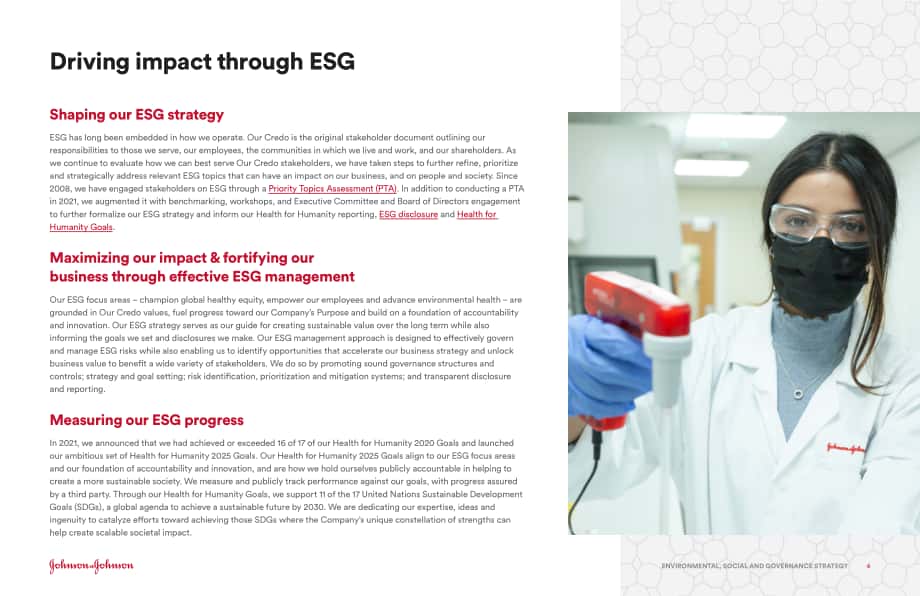 强生Johnson &ampamp Johnson（JNJ）：环境、社会和公司治理（ESG）报告「NYSE」（英文版）（11页）.pdf_第4页