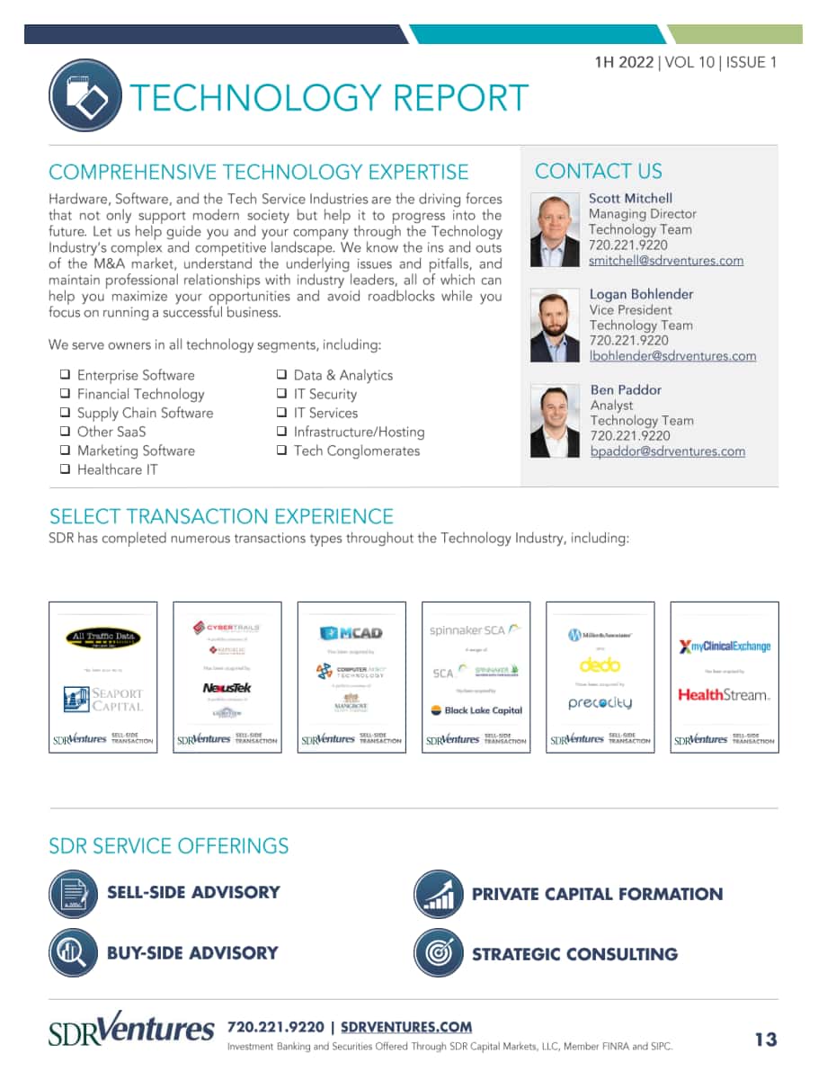 SDR Ventures：2022年上半年科技行业并购趋势报告（英文版）（15页）.pdf_第13页