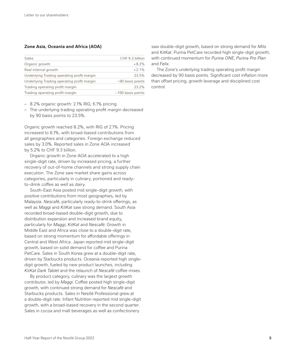 雀巢公司Nestle（NSRGY）2022年半年度报告「NYSE」（英文版）（36页）.pdf_第7页