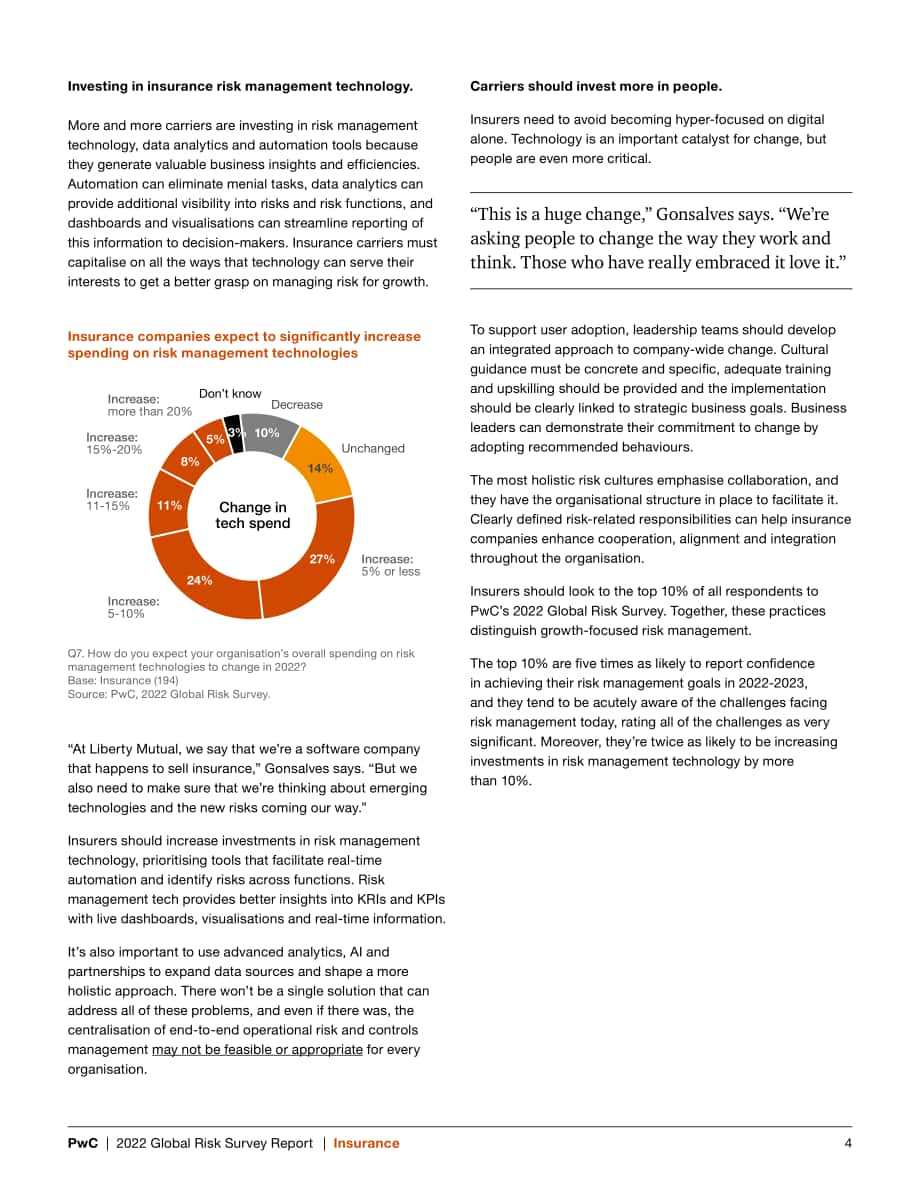 普华永道（PwC）：2022年全球风险调查行业快照（英文版）（32页）.pdf_第4页