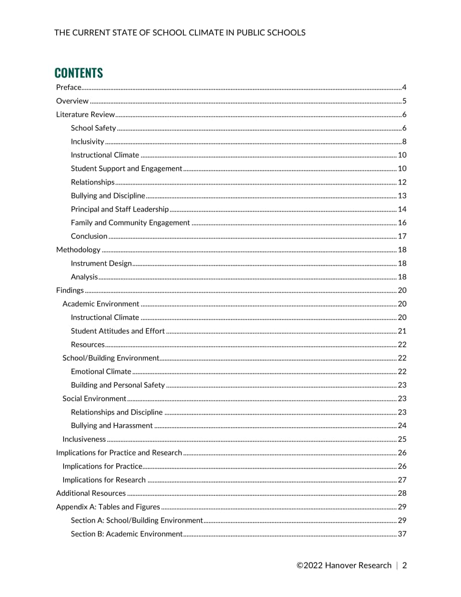 Hanover Research：2022年美国K-12公立学校氛围现状分析报告（英文版）（87页）.pdf_第2页