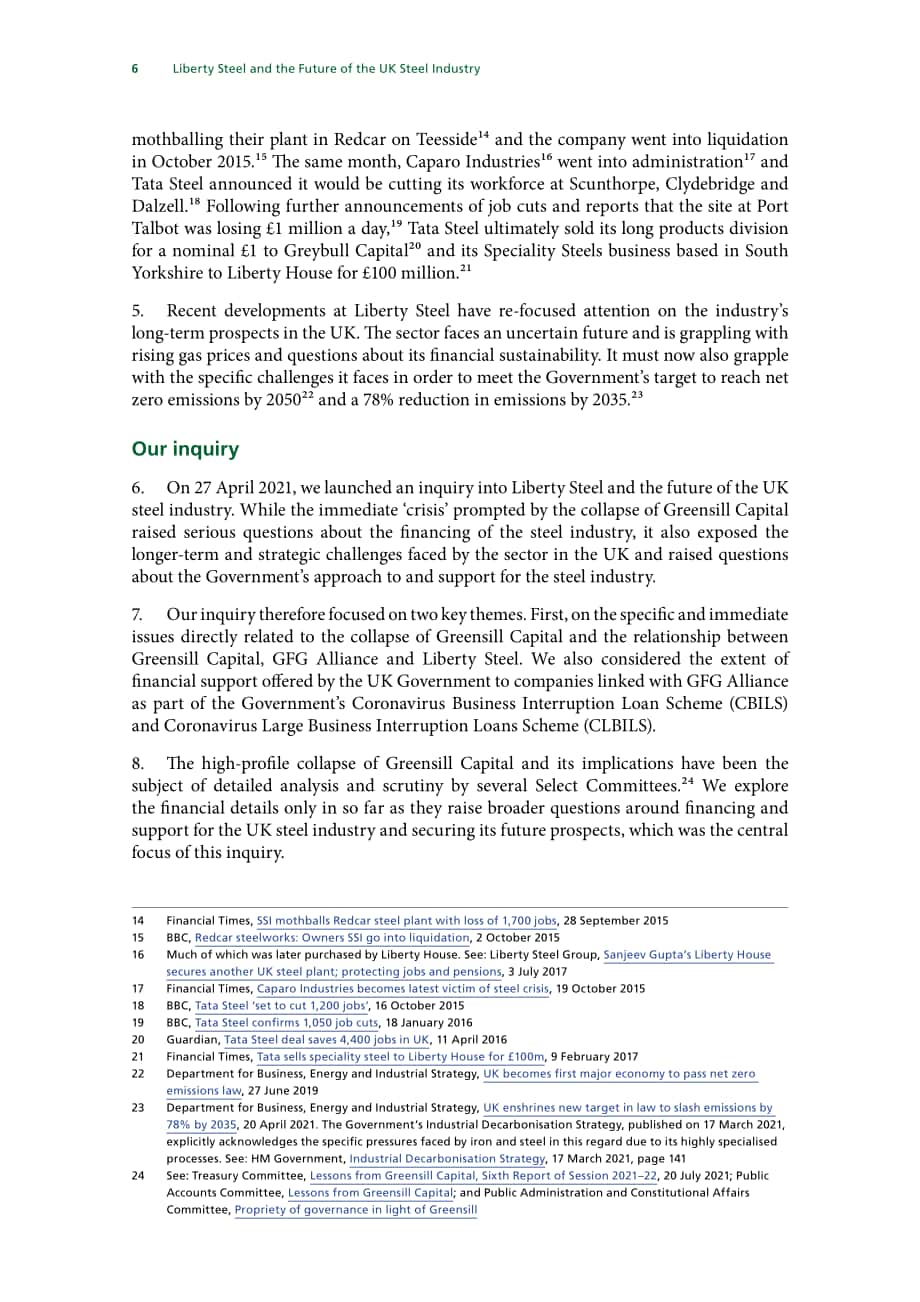 英国商业、能源和产业战略部（BEIS）：Liberty Steel和英国钢铁工业的未来（英文版）（78页）.pdf_第7页