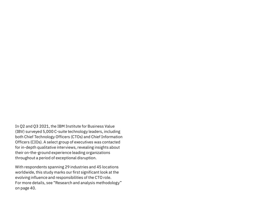 IBM商业价值研究院（IBV）：2022年首席技术官（CTO）调研报告（英文版）（48页）.pdf_第2页