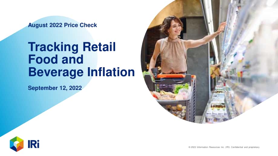 IRi：2022年8月食品饮料价格速查报告（英文版）（10页）.pdf_第1页