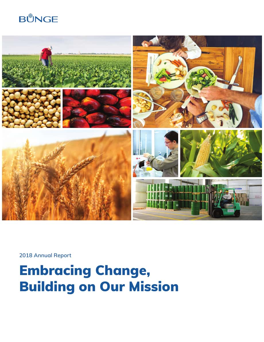 邦吉公司（BUNGE）2018年年度报告（英文版）（118页）.pdf_第1页