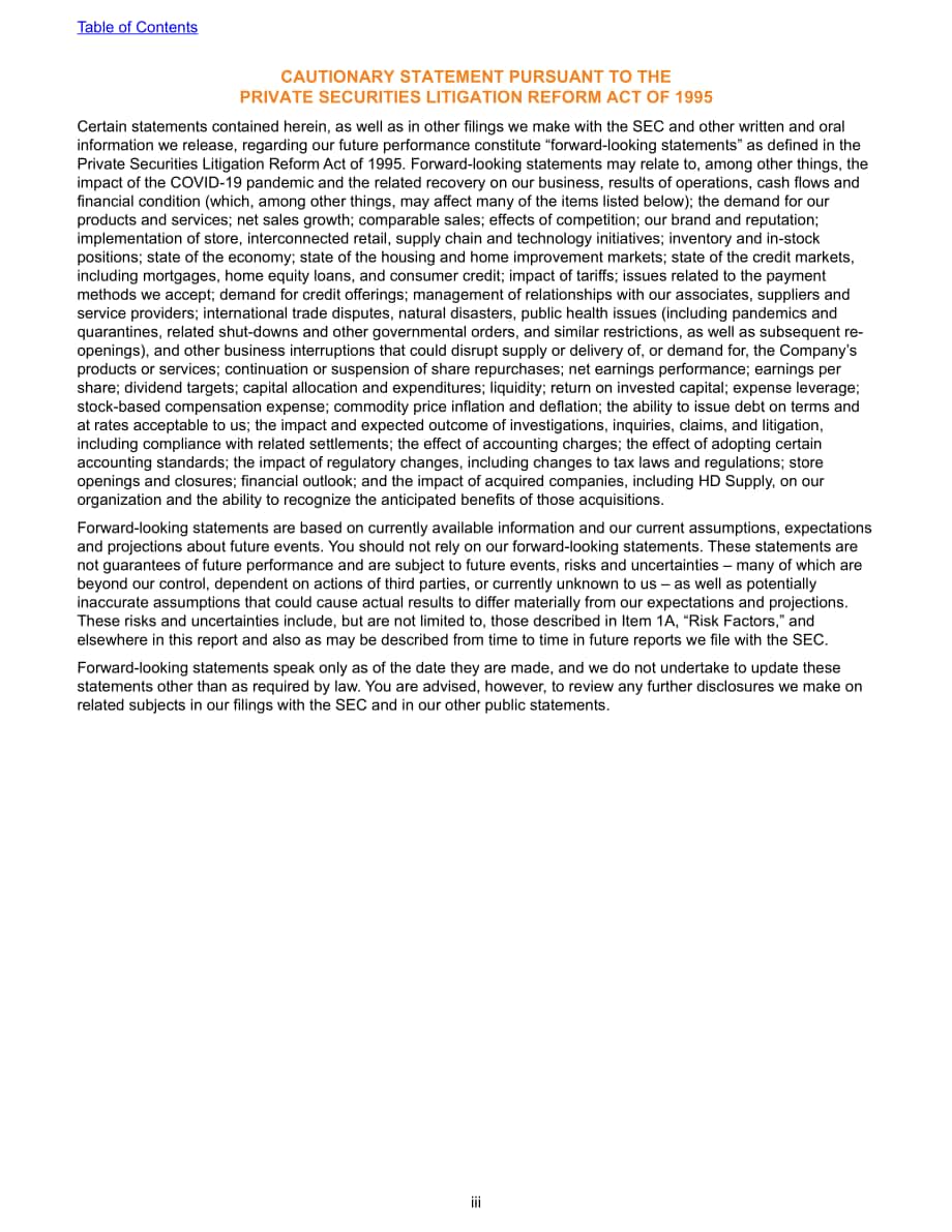 家得宝The Home Depot（HD）2020年年度报告（英文版）（92页）.pdf_第10页