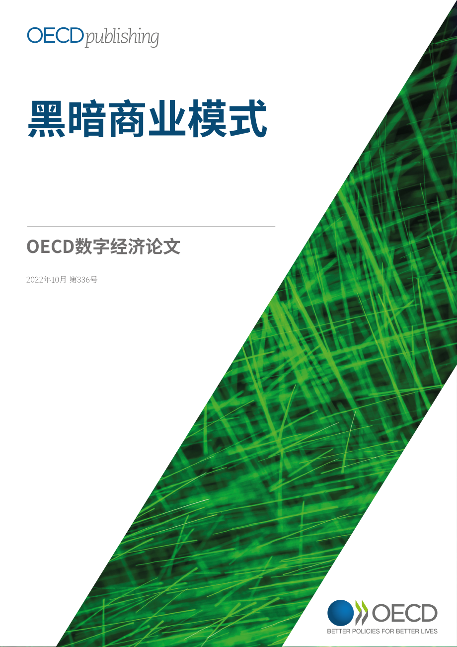 经合组织（OECD）：黑模式研究报告（英文版）（96页）.pdf_第1页