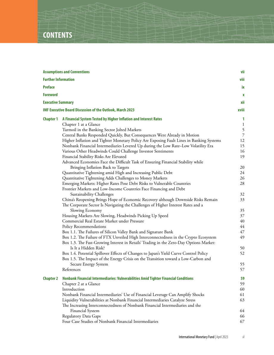 国际货币基金组织（IMF）：2023全球金融稳定报告（4月刊）（英文版）（页）.pdf_第5页